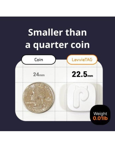 LavvieTAG Reloj Inteligente para Gato PurrSong Análisis de Actividad