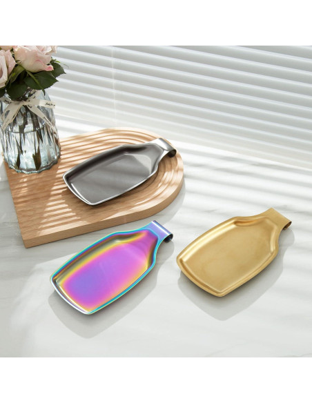 Soporte para Cuchara de Cocina BETTWILL Acero Inoxidable Negro