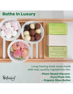 Jabón Botánico Australiano de Leche de Cabra - Paquete de 8 Barras 2