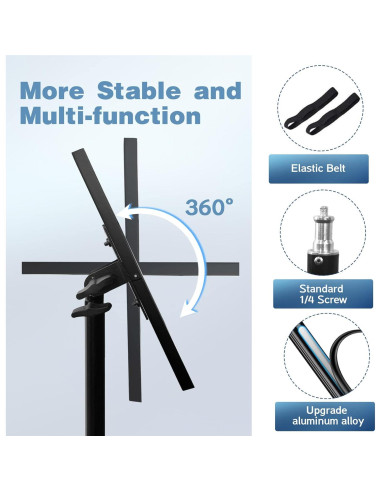 Soporte Trípode Ajustable REHOSEUP para Proyector y Laptop 15kg