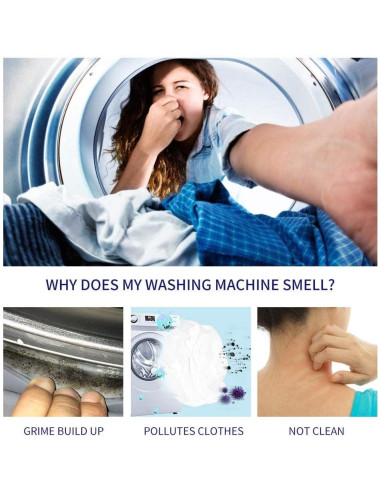 Limpiador Desincrustante NATRUTH 30 Tabletas para Lavadoras