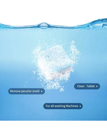 Limpiador Desincrustante NATRUTH 30 Tabletas para Lavadoras Limpiador Desincrustante NATRUTH 30 Tabletas para Lavadoras
