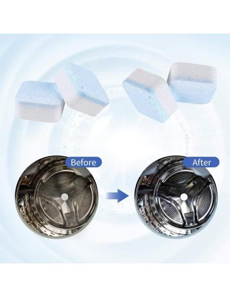 Limpiador Desincrustante NATRUTH 30 Tabletas para Lavadoras Limpiador Desincrustante NATRUTH 30 Tabletas para Lavadoras