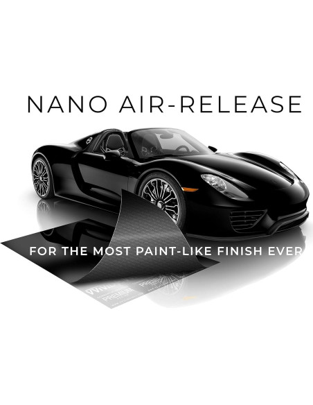 Vinilo Envoltura Ultra Gloss VViViD 30.48cm x 152.4cm Negro Brillante