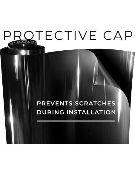 Vinilo Envoltura Ultra Gloss VViViD 30.48cm x 152.4cm Negro Brillante