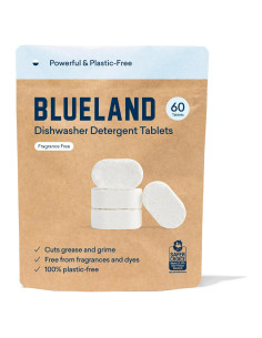 Tabletas de Detergente Ecológicas Blueland para Lavavajillas 60 Unidades