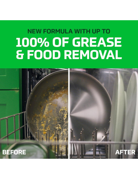 Cápsulas de Lavavajillas Cascade Platinum Plus Limón 57 Unidades