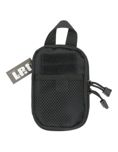 Organizador Táctico LefRight Mini Molle Negro 17x11 cm
