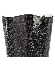 Vinilo de Carbono Forjado VViViD 30.48cm x 152.4cm Negro