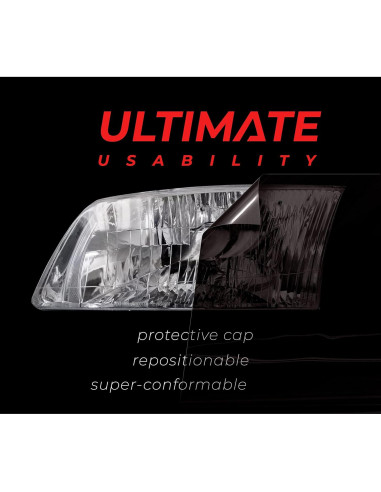 Tinte de Vinilo para Faros VViViD Ultimate 0.5kg Humo Oscuro 3.05m