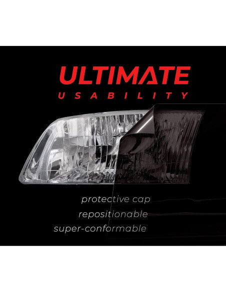 Tinte de Vinilo para Faros VViViD Ultimate 0.5kg Humo Oscuro 3.05m