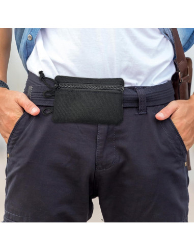 Estuche EDC HXOUSE Negro Mini Organizador 4 Bolsillos