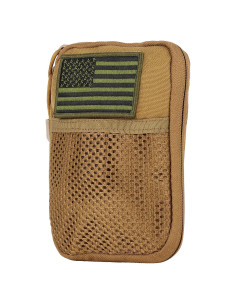 Mini Organizador Táctico EDC CAT Outdoors Marrón Coyote