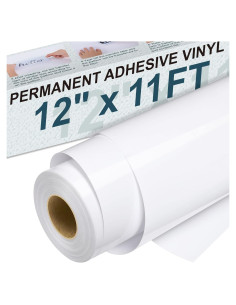 Vinilo Adhesivo Permanente XSEINO Blanco 27.94x2.54cm 11ft