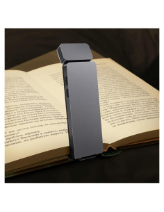 Luz de Lectura Recargable USB CMUBH con Clip y 3 Colores