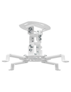 Soporte de Techo para Proyector WALI PM-002-W Blanco Ajustable