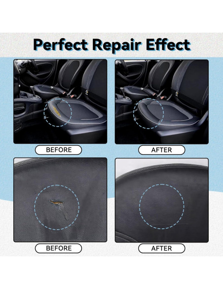 Cinta de Reparación de Cuero Nexkayee 7.62x154.94cm Marrón Oscuro