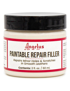 Relleno de Cuero Angelus 59 ml para Reparar Agujeros y Grietas