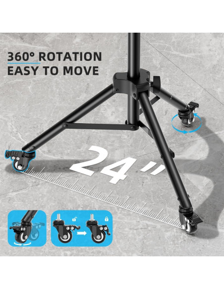 Soporte de Proyector Trípode GZGDLJQ Ajustable 29-69" Negro