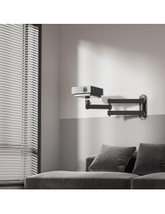 Soporte de Proyector Plegable WALI Ajustable Negro 10 kg 2
