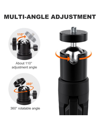 Trípode Mini Didbynm para Proyector y Cámara 0.14 kg