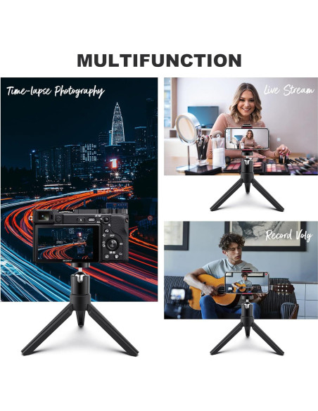 Trípode Mini Didbynm para Proyector y Cámara 0.14 kg