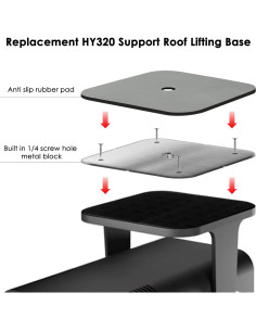 Base de Reemplazo para Proyector HY320 - Soporte Pared/Techo 2