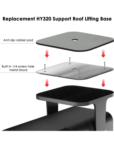 Base de Reemplazo para Proyector HY320 - Soporte Pared/Techo