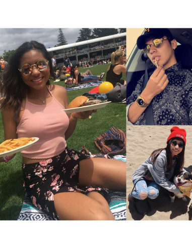 Gafas de sol redondas Dollger Steampunk con marco metálico