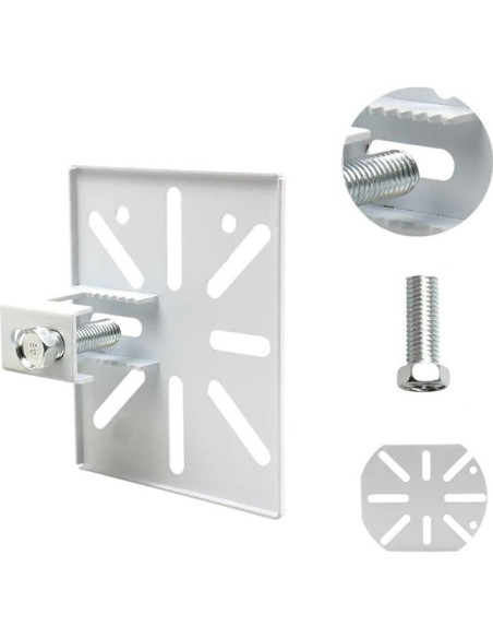 Soporte de Montaje en Pared FINXROLL para Proyector y CCTV 11.1x9.1cm