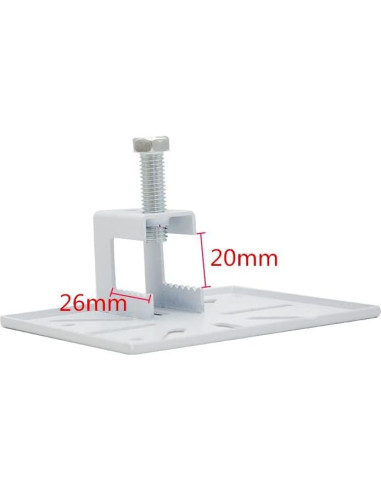 Soporte de Montaje en Pared FINXROLL para Proyector y CCTV 11.1x9.1cm