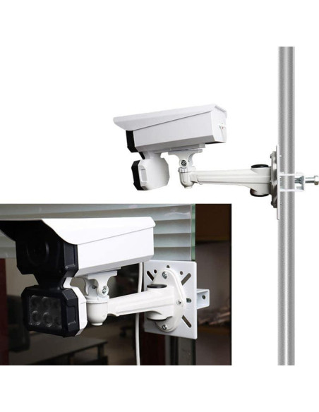 Soporte de Montaje en Pared FINXROLL para Proyector y CCTV 11.1x9.1cm