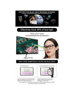 Gafas de Lectura OCCI CHIARI 3.5x Luz Azul para Mujeres 2