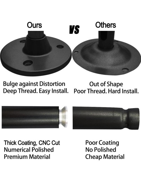 Soporte de Proyector Mini 2-Be-Best Ajustable 20 cm Negro