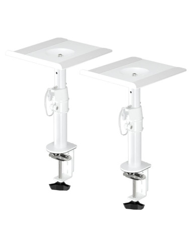 Soporte de Altavoz Ajustable Suptek SDM001 Blanco - 2 Paquete