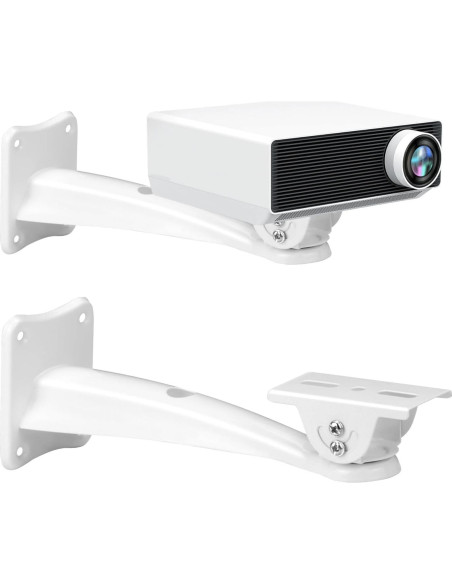 Soporte de Pared para Proyector 2-Be-Best Blanco 24 cm