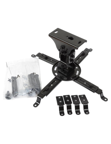 Soporte de Techo para Proyector VideoSecu PJ1B Inclinable 10 kg