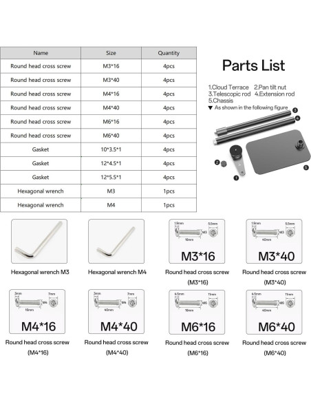 Placa Adaptadora Proyector Perfectisan Aluminio Múltiples Agujeros