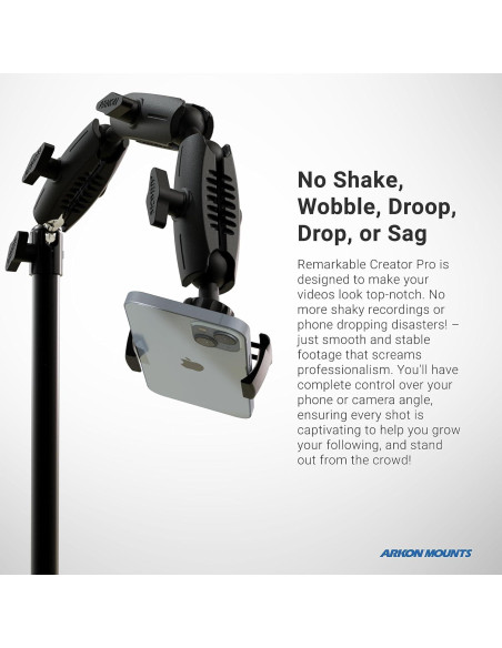 Soporte ARKON para Teléfono y Proyector Pico Ajustable