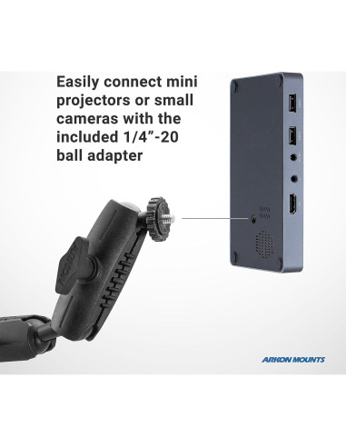 Soporte ARKON para Teléfono y Proyector Pico Ajustable