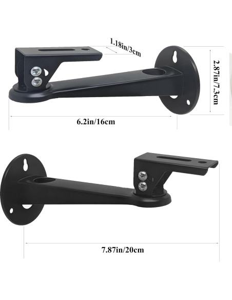 Soporte de Pared Ajustable 2-Be-Best para Proyector 20 cm 3.6 kg