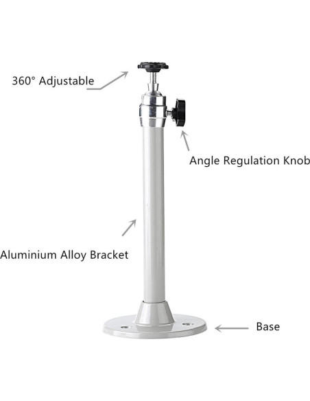 Soporte de Montaje en Pared y Techo Ivosmart V-Mount-X302 5KG Soporte de Montaje en Pared y Techo Ivosmart V-Mount-X302 5KG