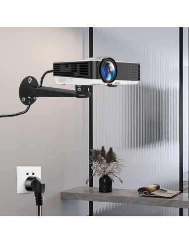 Soporte de Pared Ajustable 2-Be-Best para Proyector 20 cm 3.6 kg