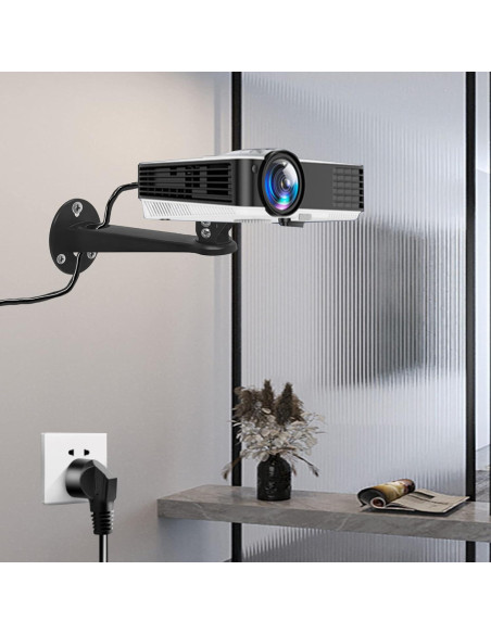 Soporte de Pared Ajustable 2-Be-Best para Proyector 20 cm 3.6 kg