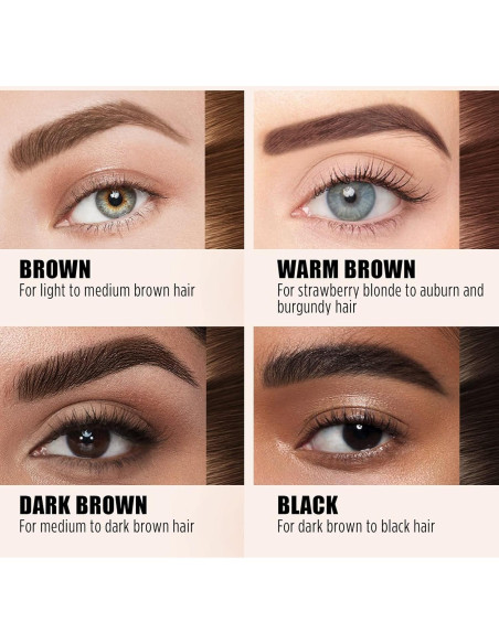 Cilrofelr Gel Tinte para Cejas Peel Off Marrón 2 Paquetes Cilrofelr Gel Tinte para Cejas Peel Off Marrón 2 Paquetes