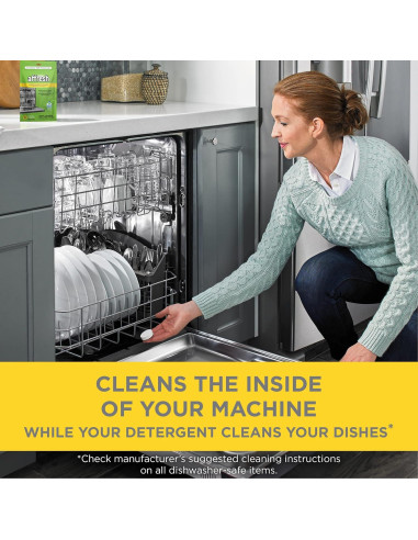 Limpiador de Lavavajillas Affresh W10282479 - 6 Tabletas