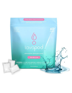 Pastillas de detergente para lavavajillas Lavapod 60 unidades
