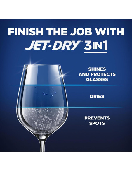 Finish Jet-Dry 0.94L Ayuda para Enjuagar Lavavajillas