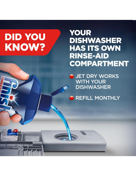 Finish Jet-Dry 0.94L Ayuda para Enjuagar Lavavajillas