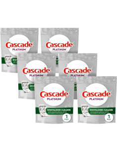 Limpiador de Lavavajillas Cascade Platinum - 6 Unidades 2